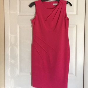 Calvin Klein Sleeveless Pink Dress. Size 12